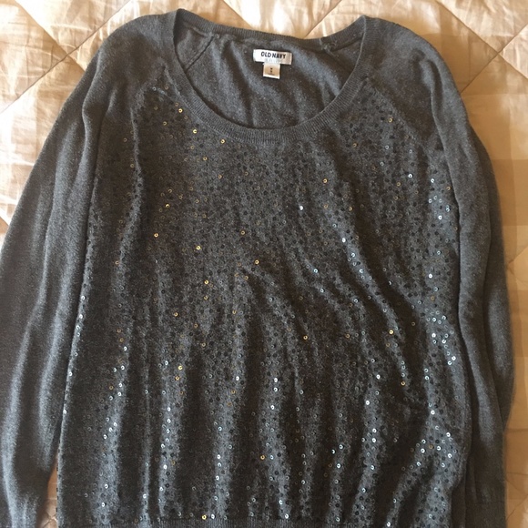 Old Navy Sequined Holiday Sweater - Picture 1 of 4